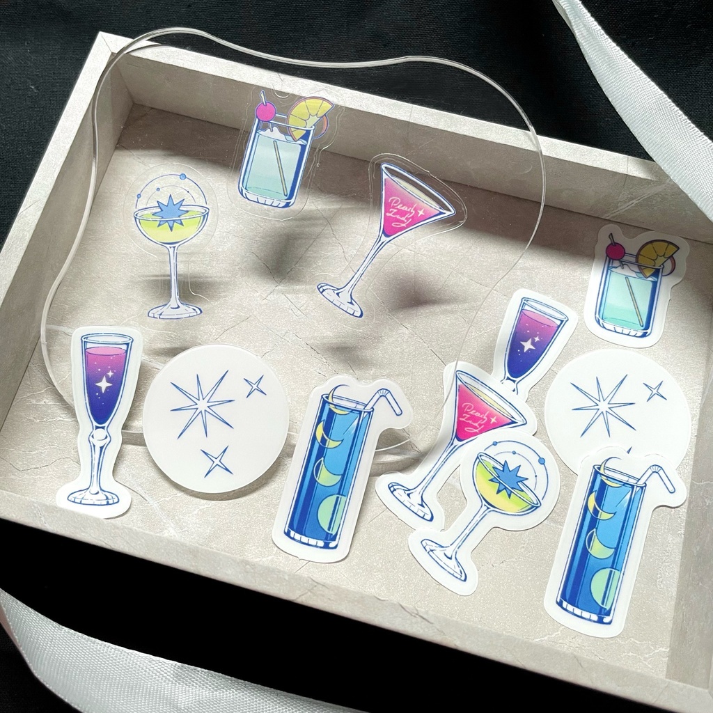 カクテルフレークシール