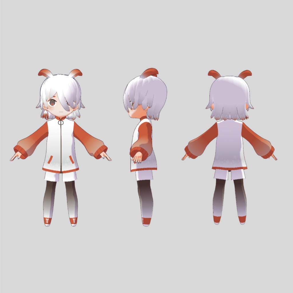 VRoid製3Dモデル ジャージウミウシくん