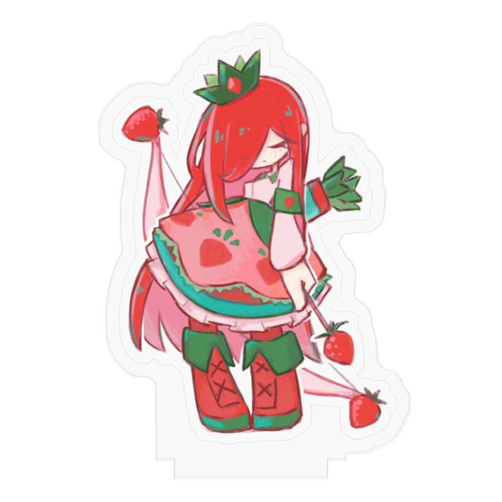 イチゴの弓兵アクスタ