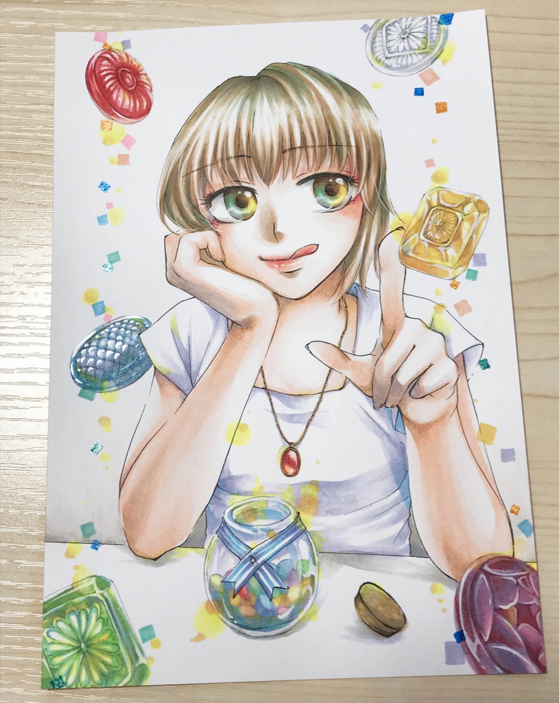 【原画】ドロップ(ドローイング)