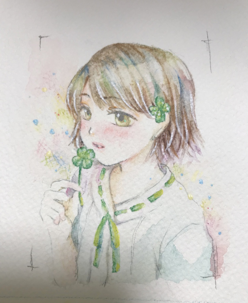 【ミニ原画】初恋×クローバー