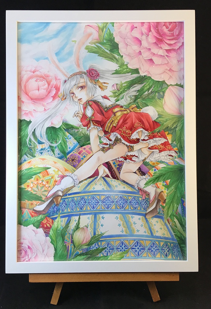 【原画】華とイースター★送料無料