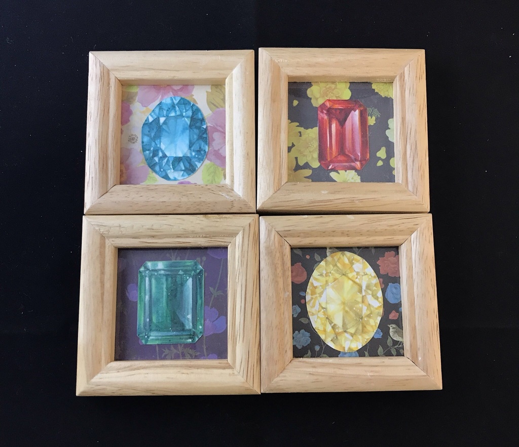 【ミニ原画】宝石標本(コピック)