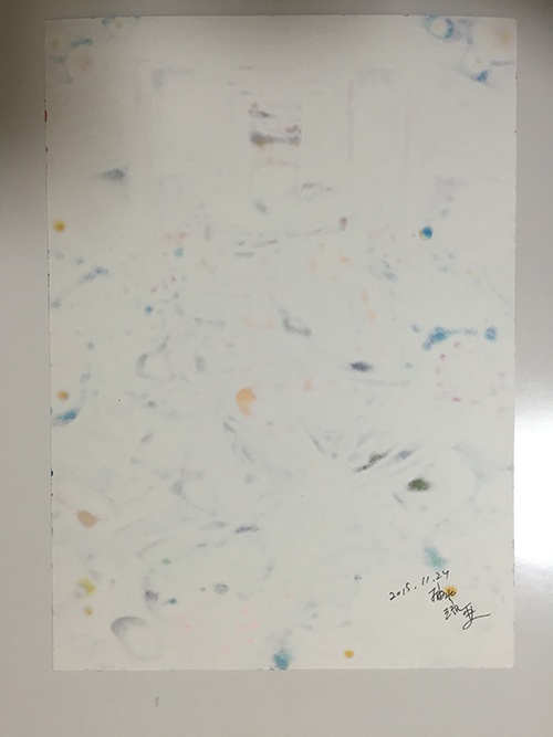 【原画】謹賀新年【申】★送料無料(フレームつき)