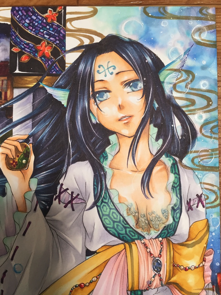 【原画】人魚の泪 ★送料無料