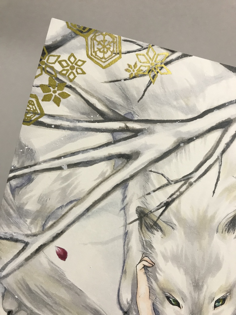 【原画】謹賀新年【戌】★送料無料