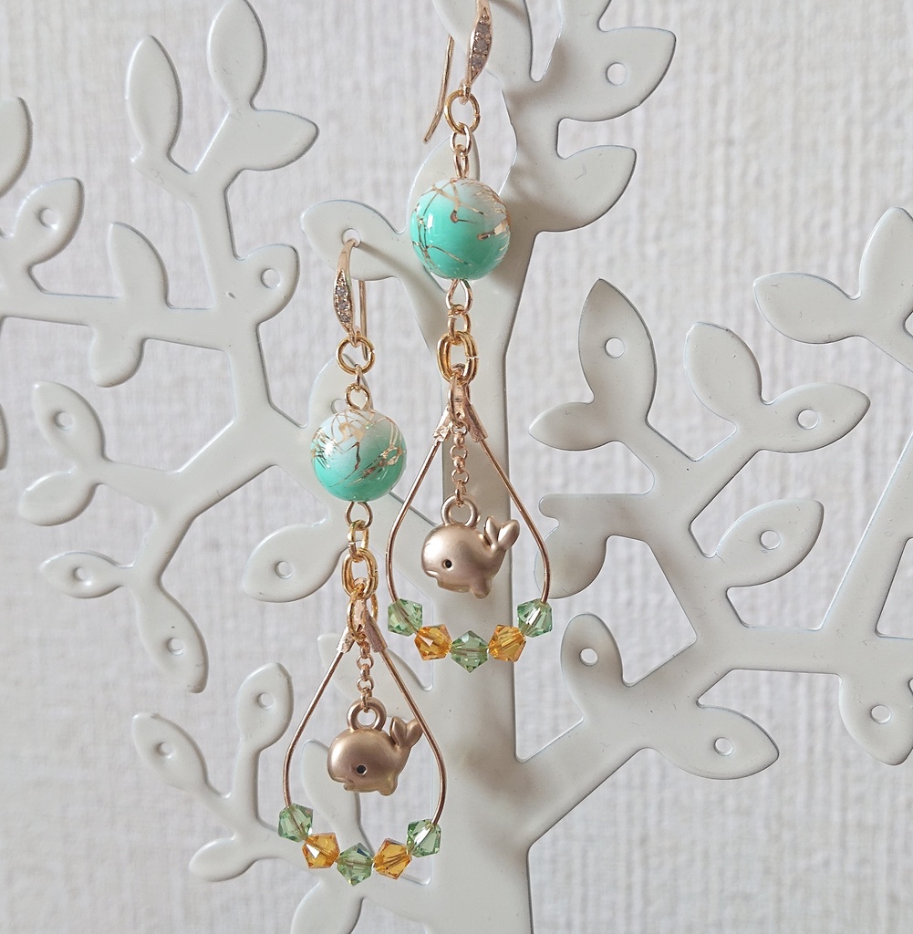 ゆれるお魚ちゃんピアス