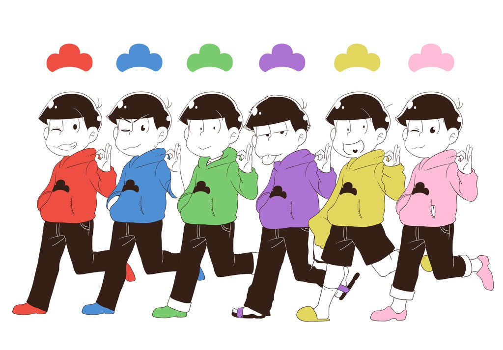 ⑥つ子トートバック