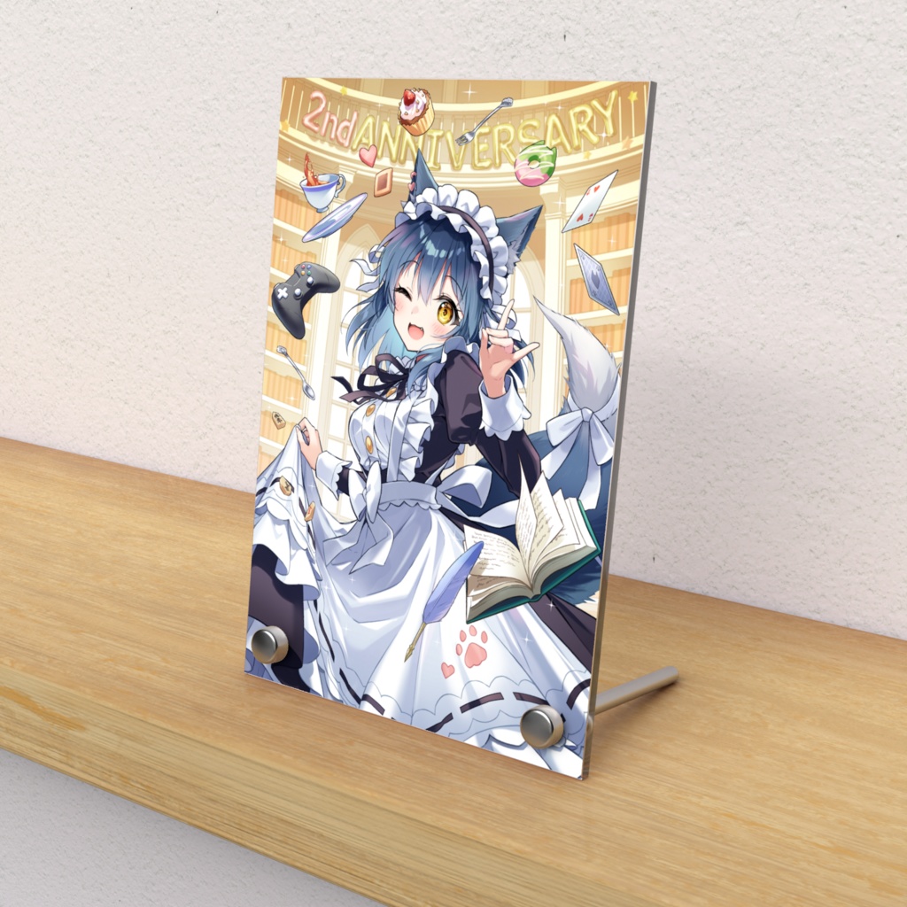 2周年記念アクリルフォトパネル