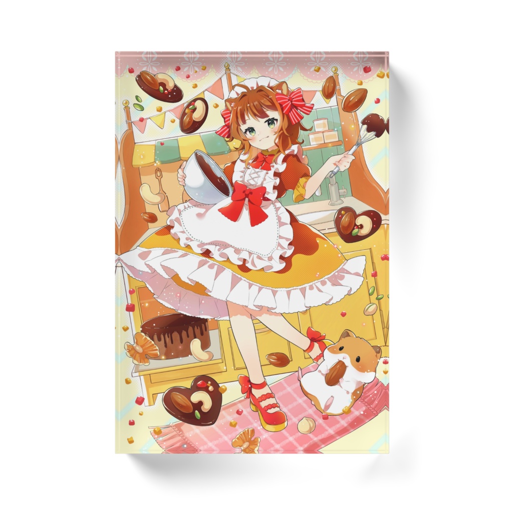 おてちアクリルブロック