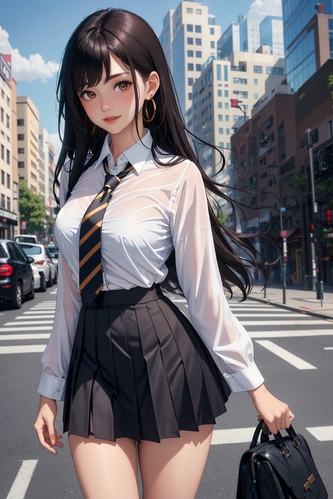 『登校中の女子校生 Vol.1』