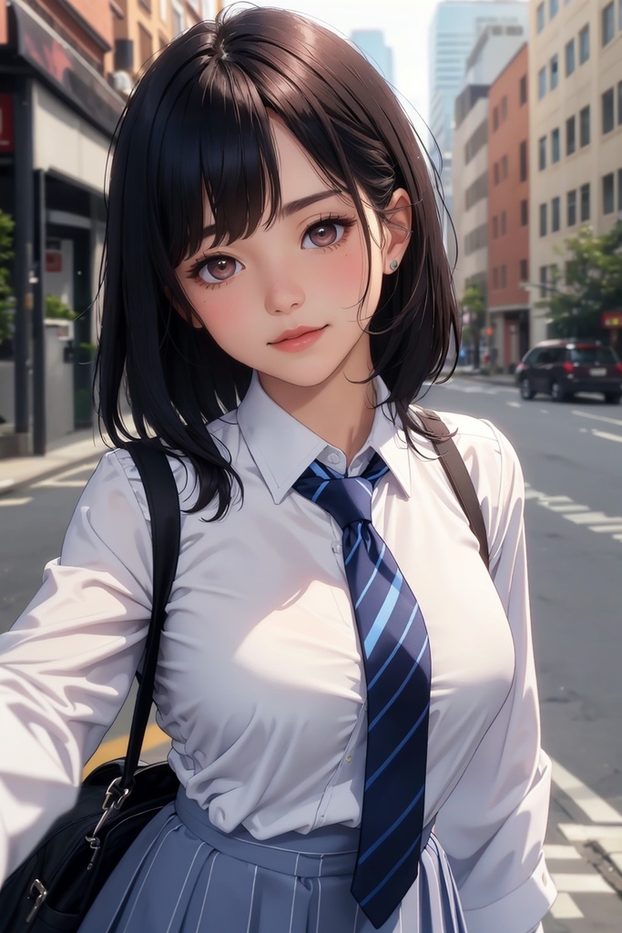 『登校中の女子校生 Vol.1』