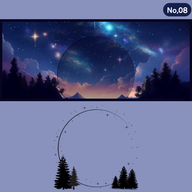 輝く星たち アイコンリング&ヘッダーセット