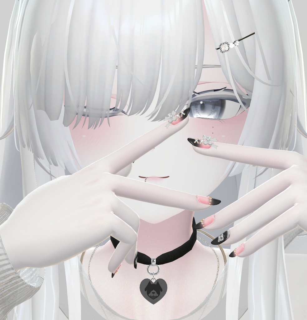 【7アバター対応】 Jirai Nail Tips