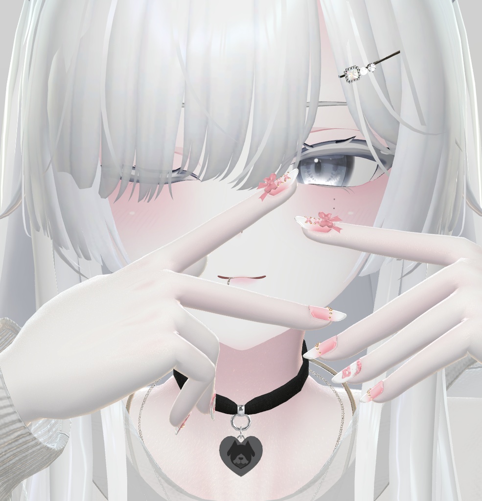 【7アバター対応】 Jirai Nail Tips