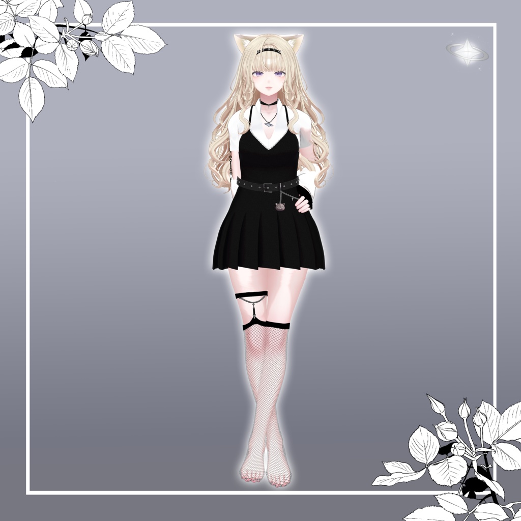 【森羅用】 Bustier Skirt Set