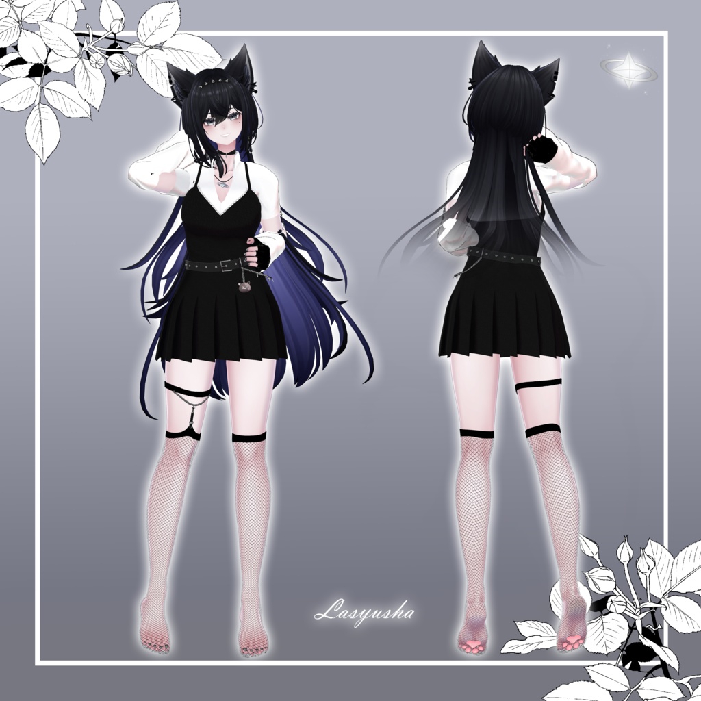 【ラシューシャ用】 Bustier Skirt Set