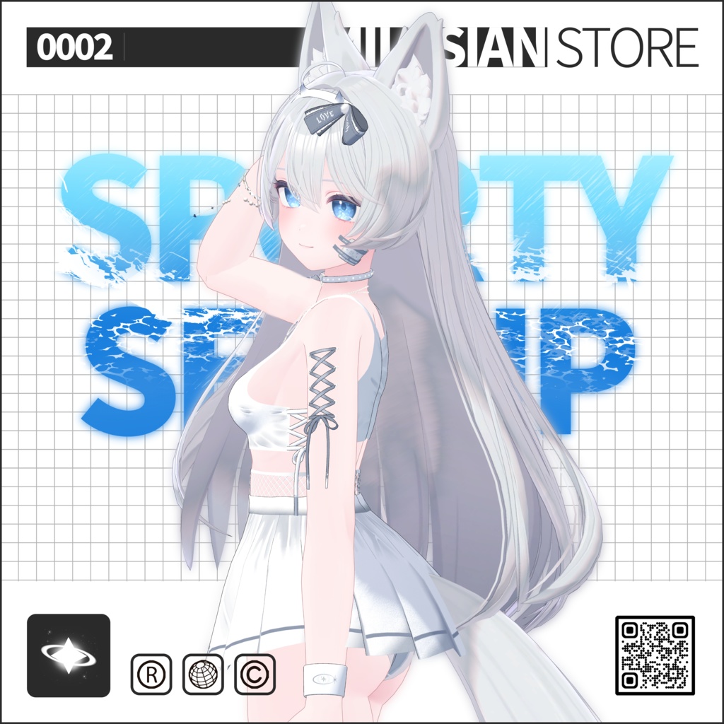 【7アバター対応】Sporty Set-up