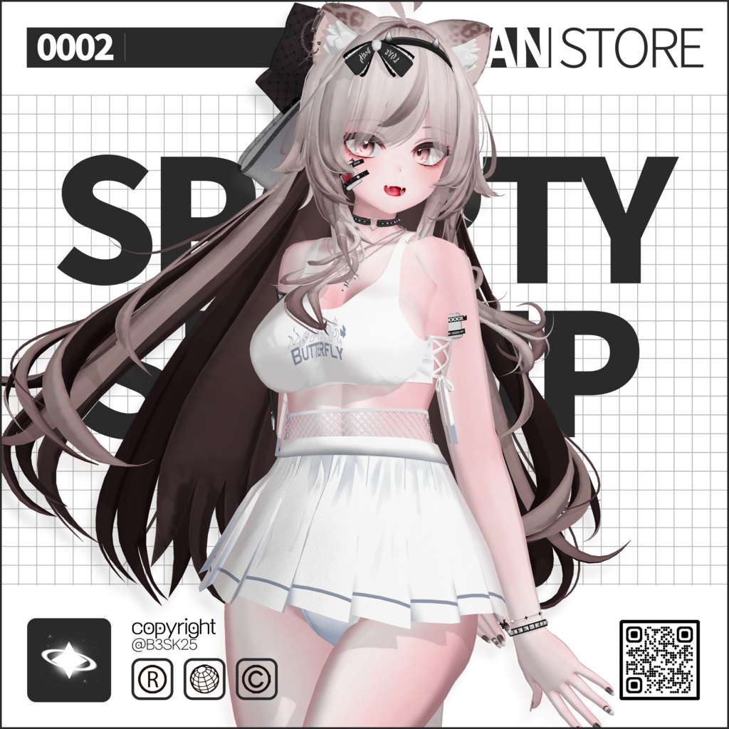 【7アバター対応】Sporty Set-up