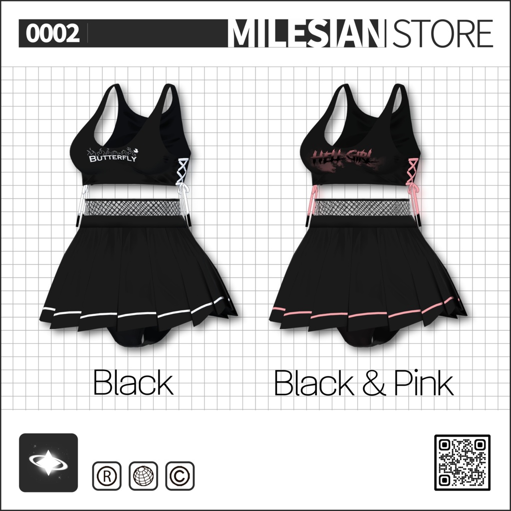 【7アバター対応】Sporty Set-up