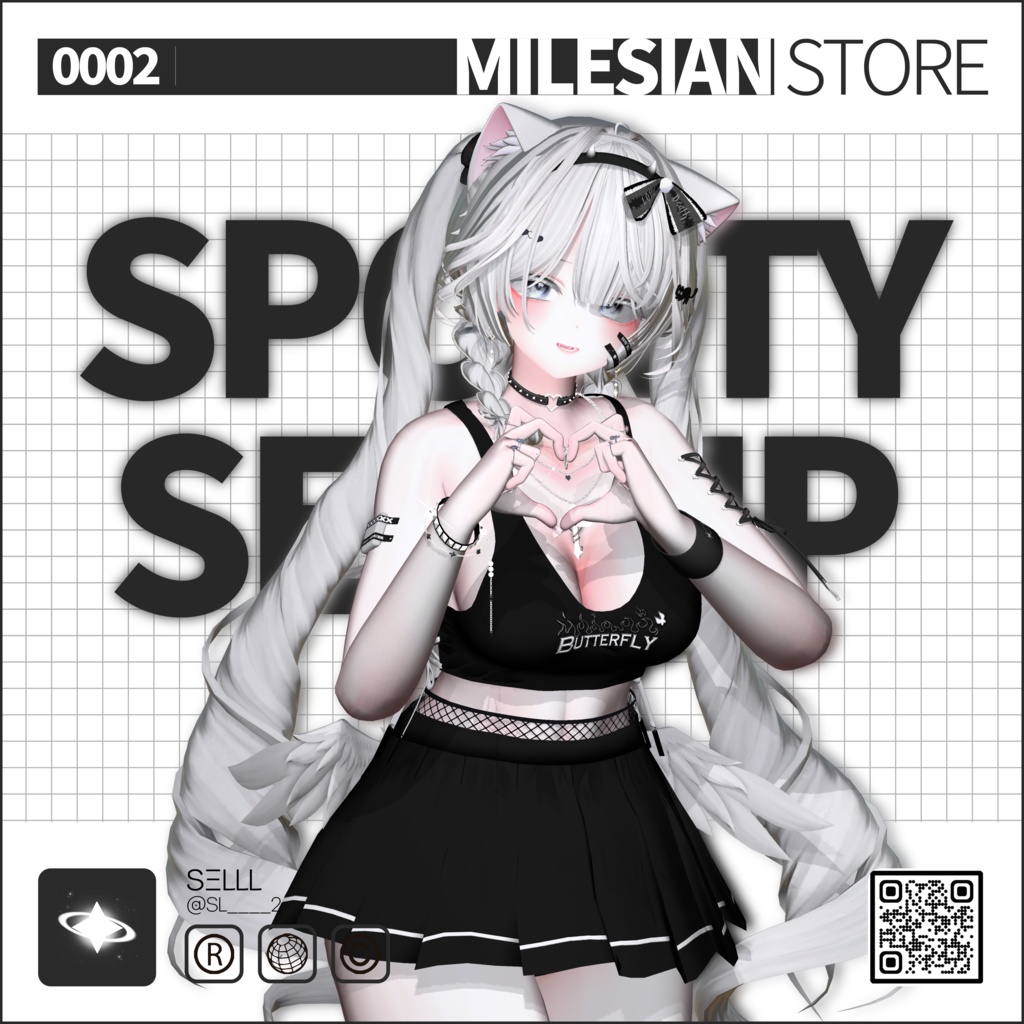 【7アバター対応】Sporty Set-up