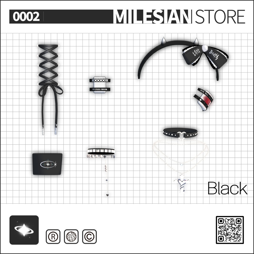 【7アバター対応】Sporty Set-up