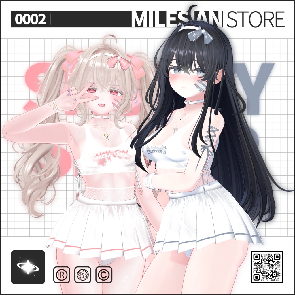 【7アバター対応】Sporty Set-up