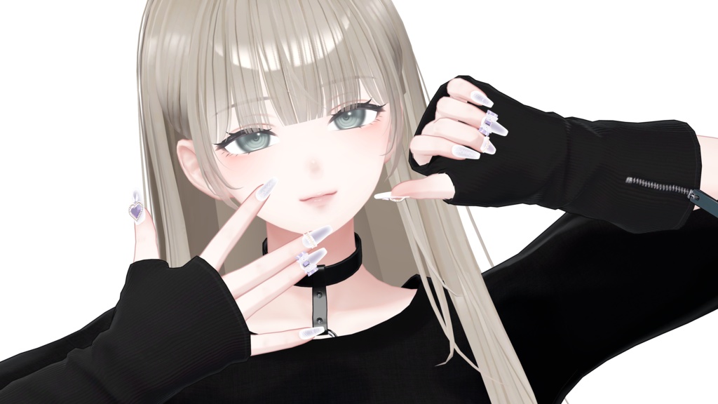 【6アバター対応】  Nail-Padicure Set ✧Etoile✧