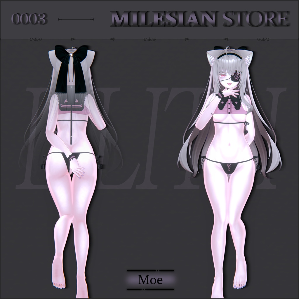 【5アバター対応】✟ Lilith ✟ 【桔梗/セレスティア/萌/ライム/マヌカ】