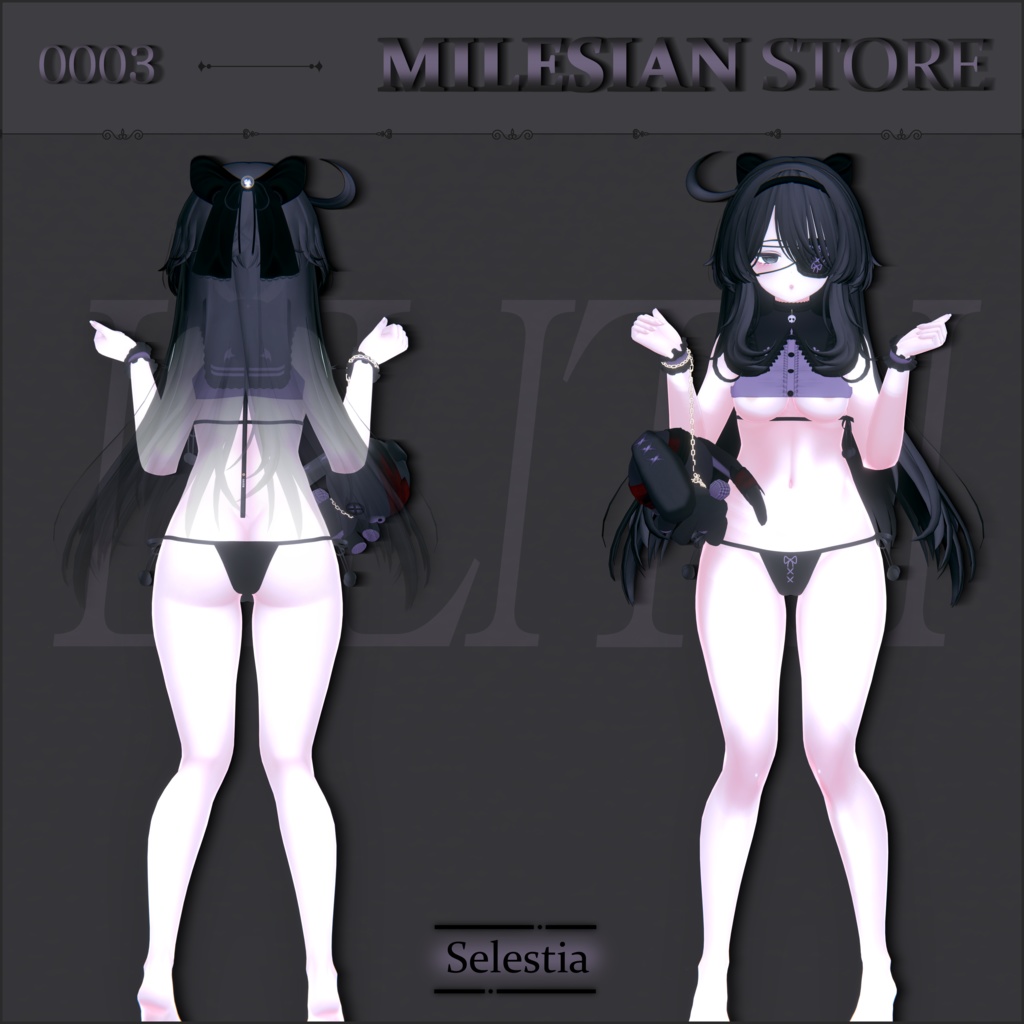 【5アバター対応】✟ Lilith ✟ 【桔梗/セレスティア/萌/ライム/マヌカ】