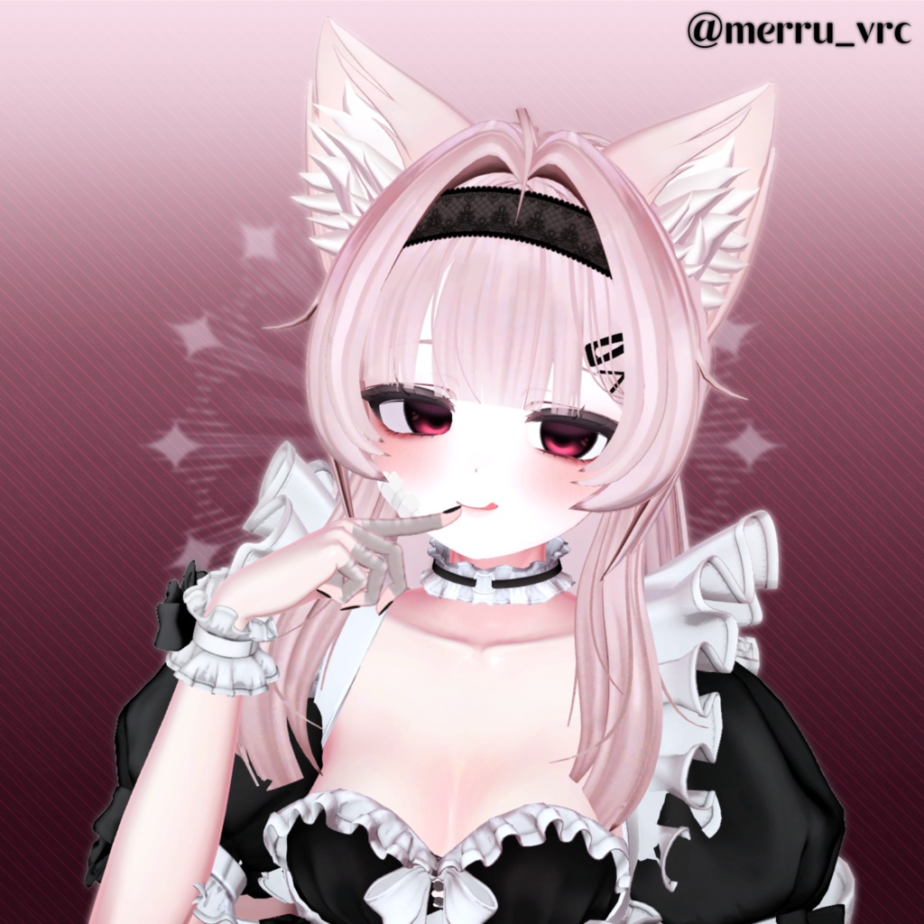 【7アバター対応】✧Lady's Half Pony Hair✧