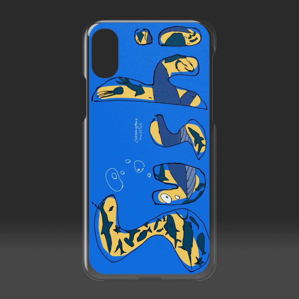 【iPhoneⅩ/XS】SUSHIクリアスマホケース