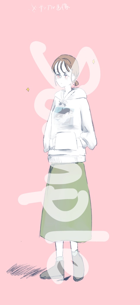 シャチパーカー