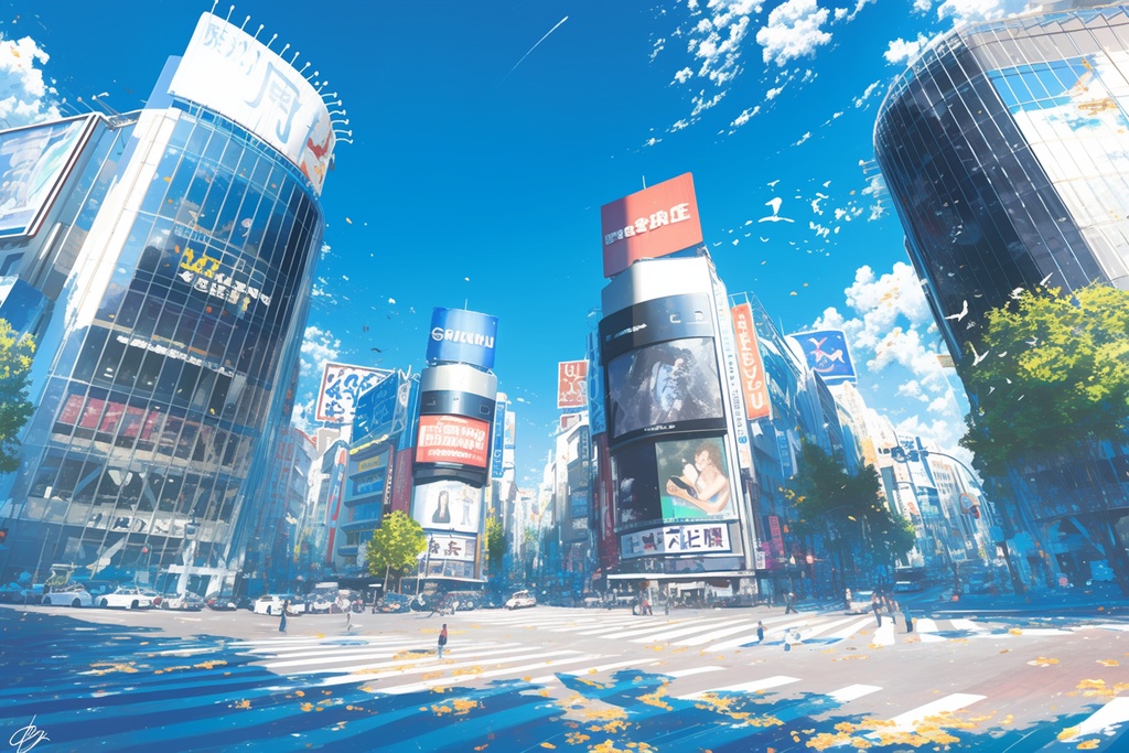 【TRPG背景】 朝・昼・夕・夜・空の天気素材【100枚】