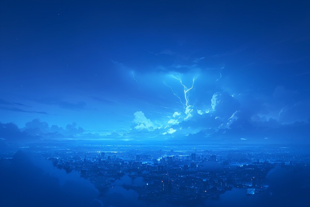 【TRPG背景】 朝・昼・夕・夜・空の天気素材【100枚】