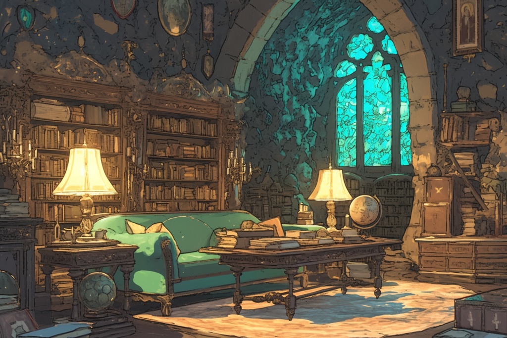 TRPG背景8月分【110枚一括ダウンロード】