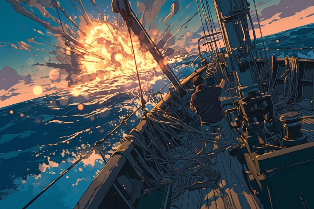 【TRPG背景】迫力の爆破シーン背景パック【100枚】