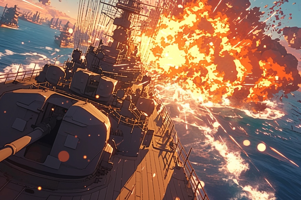 【TRPG背景】迫力の爆破シーン背景パック【100枚】