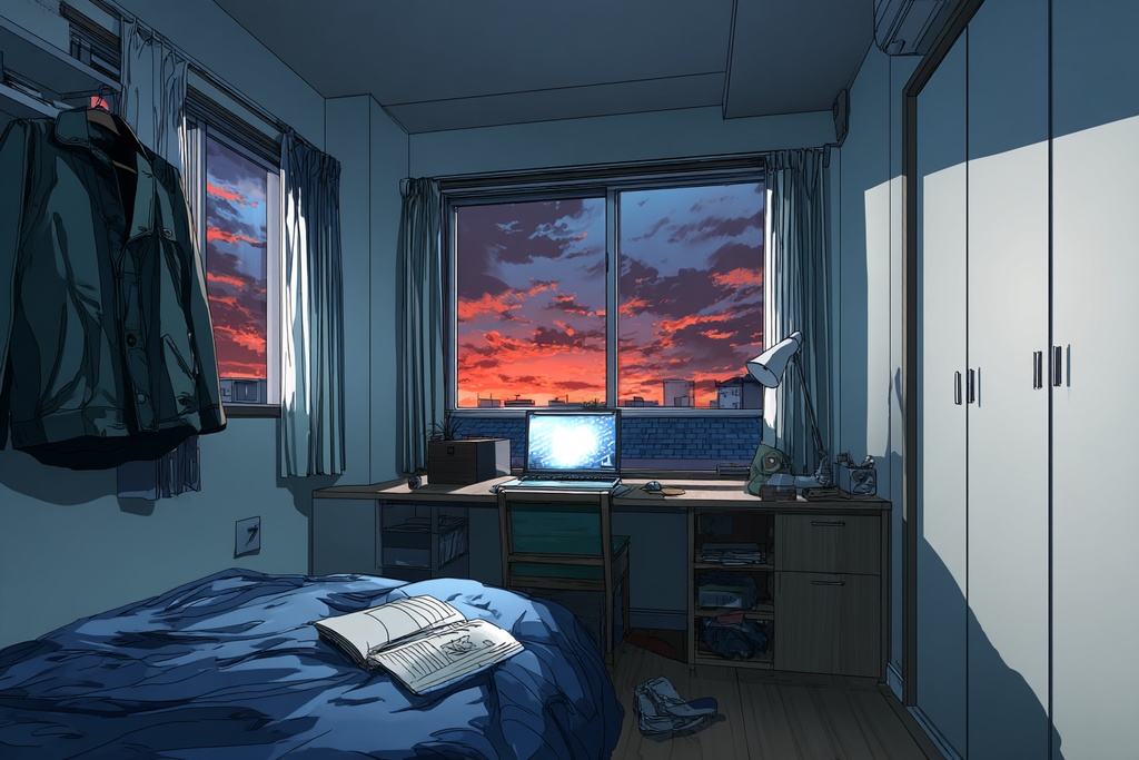 TRPG背景【PCとKPCのお部屋シリーズ】91枚:2025