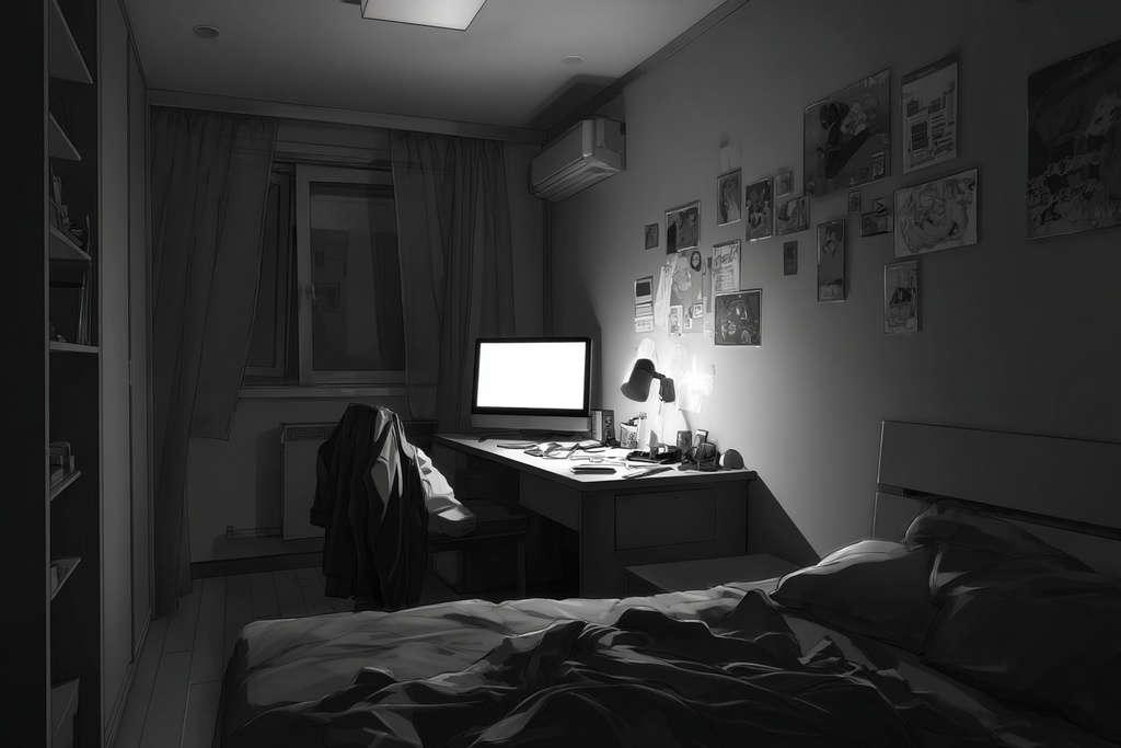 TRPG背景【PCとKPCのお部屋シリーズ】91枚:2025