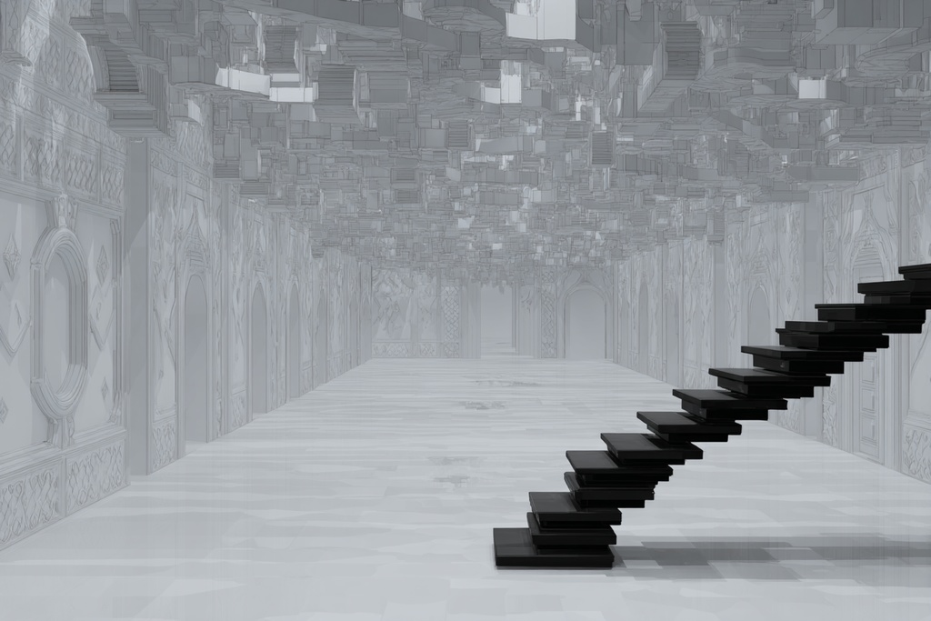 TRPG背景5月号【目が覚めたら白い部屋の背景】78枚:2025