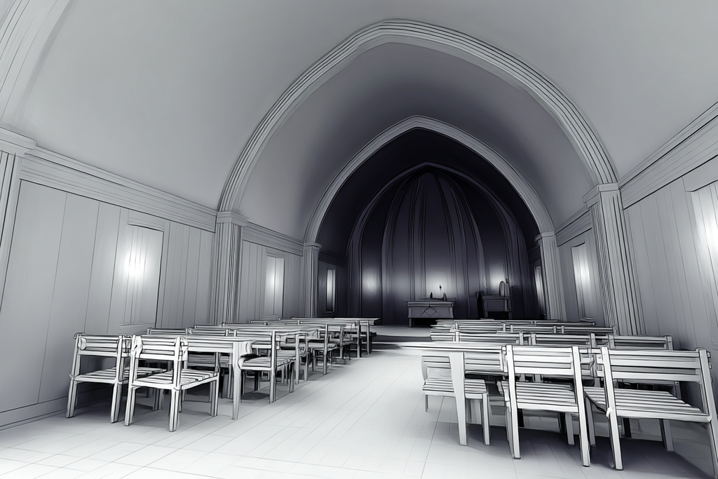 TRPG背景5月号【目が覚めたら白い部屋の背景】78枚:2025