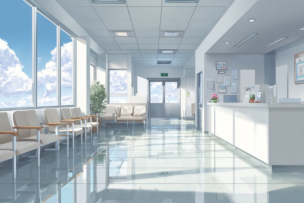 TRPG背景6月号【病院の背景】101枚:2025