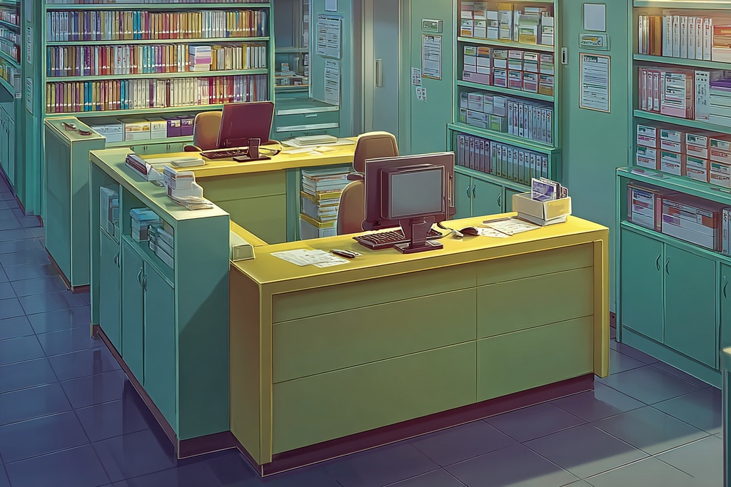 TRPG背景6月号【病院の背景】101枚:2025