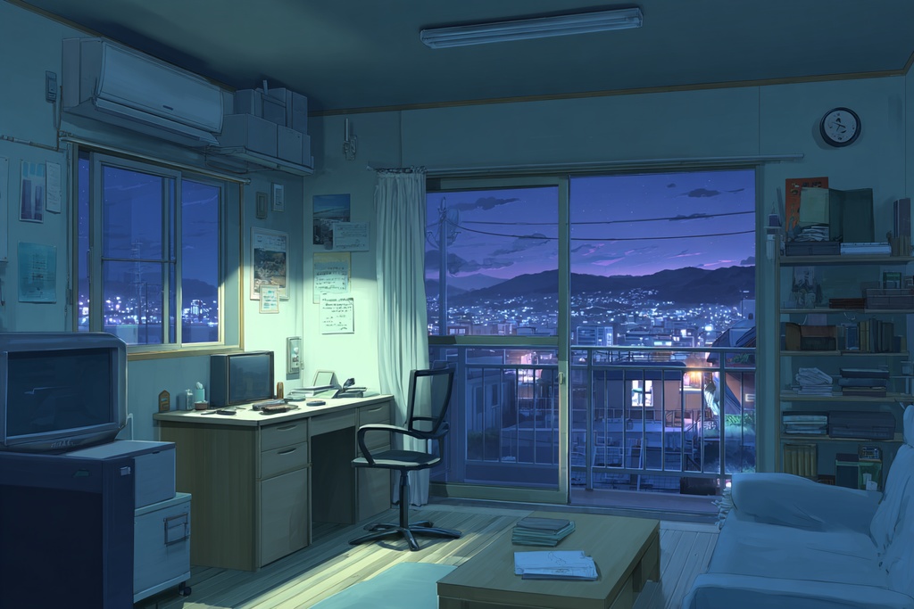 TRPG背景6月号【病院の背景】101枚:2025