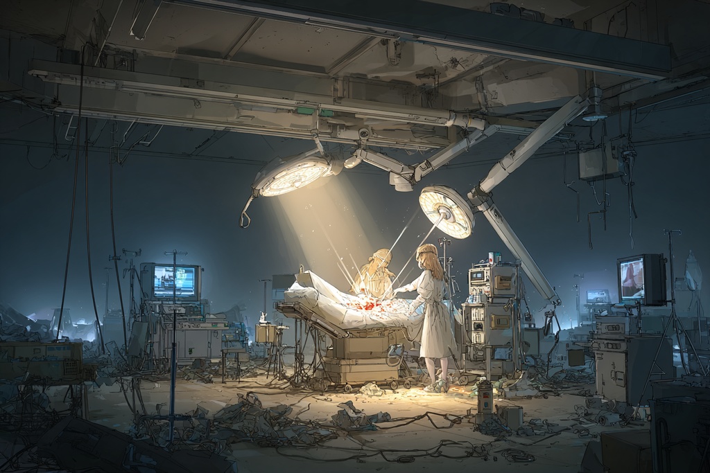 TRPG背景6月号【病院の背景】101枚:2025