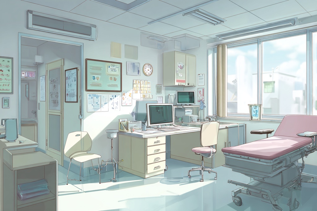 TRPG背景6月号【病院の背景】101枚:2025