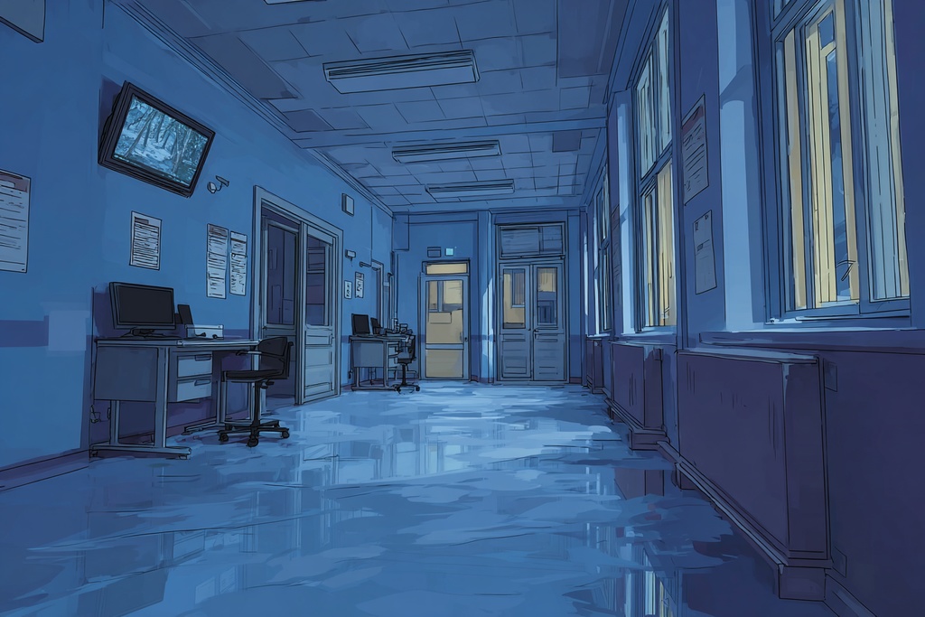 TRPG背景6月号【病院の背景】101枚:2025