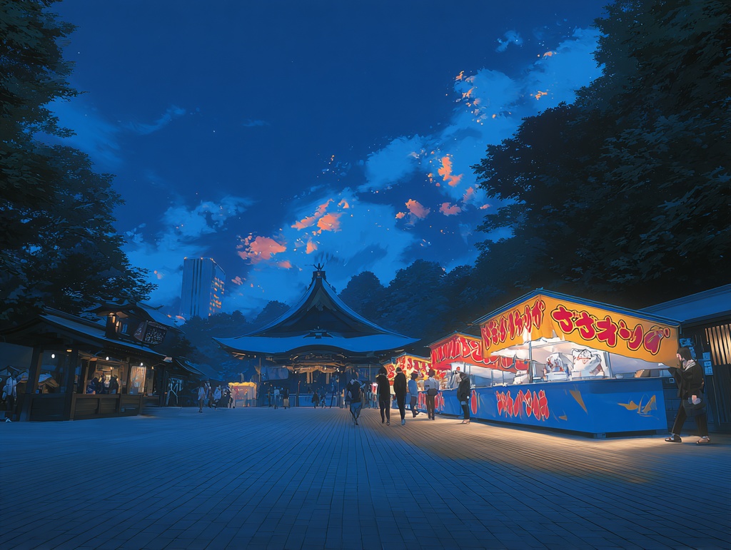 TRPG背景7月号【夏の風物詩】92枚:2025