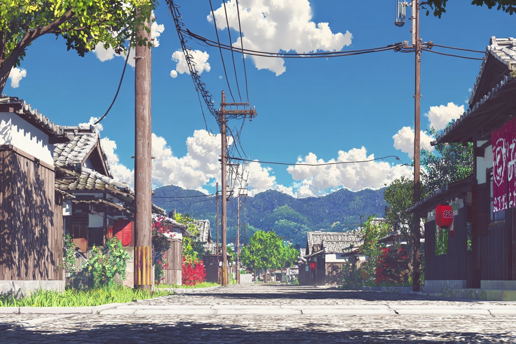 TRPG背景7月号【夏の風物詩】92枚:2025